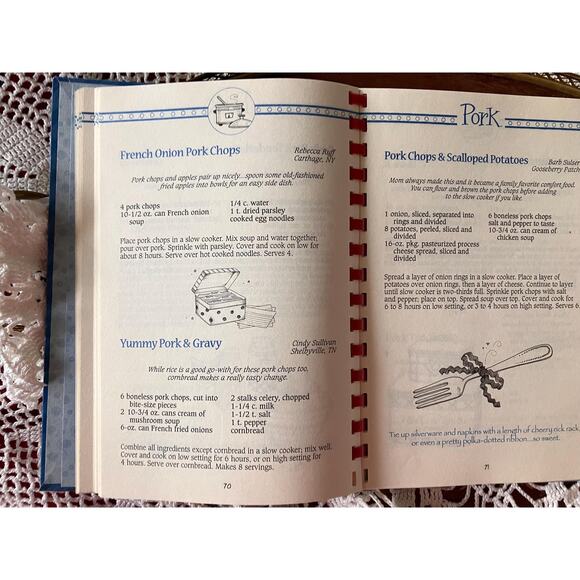 Gooseberry Patch Super-Fast Slow Cooking Cookbook - Spiral Bound - Picture 5 of 7